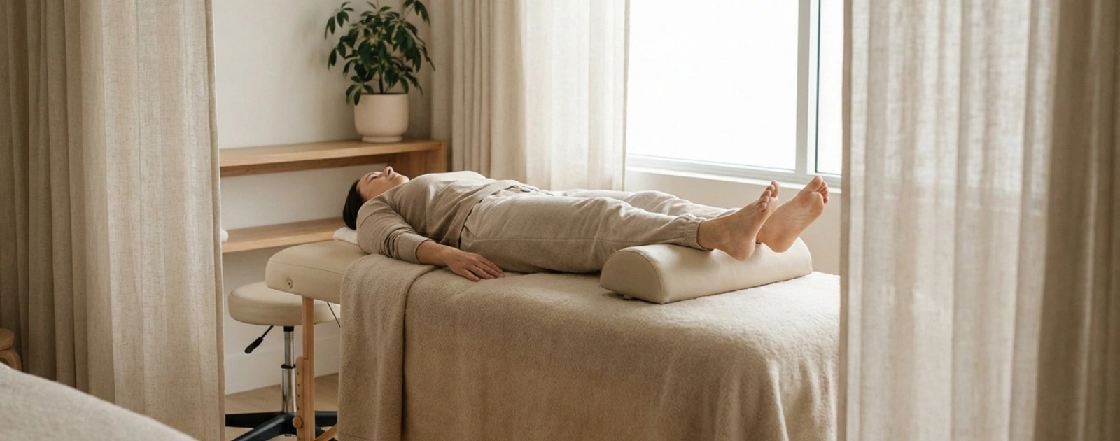 Acupuncture care for knee ankle and foot pain and joint mobility